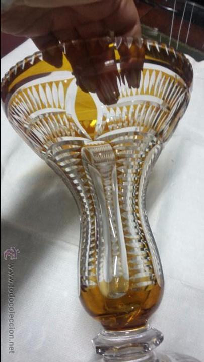 Antig&uuml;edades: JARRON E CRISTAL EN DOS COLORES - Foto 6