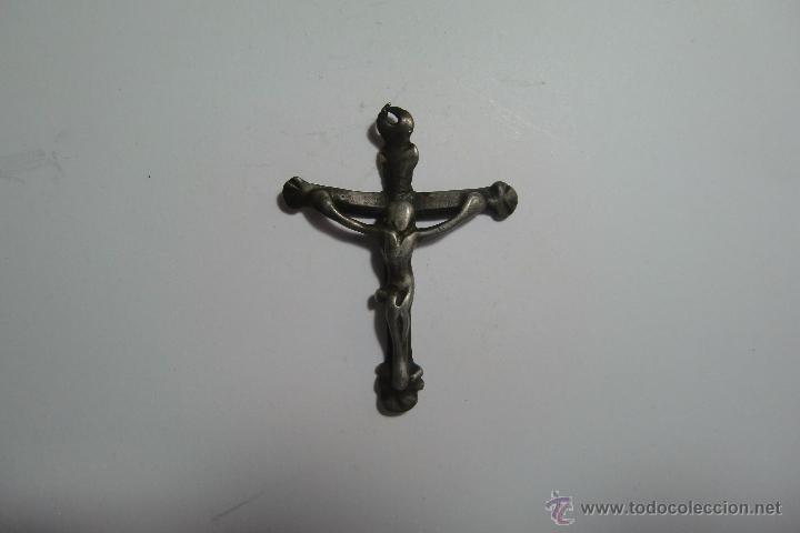 Antig&uuml;edades: ANTIGUA CRUZ DE PLATA. 4,2X3,3 CMS. - Foto 1