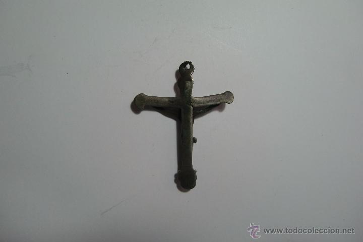 Antig&uuml;edades: ANTIGUA CRUZ DE PLATA. 4,2X3,3 CMS. - Foto 2