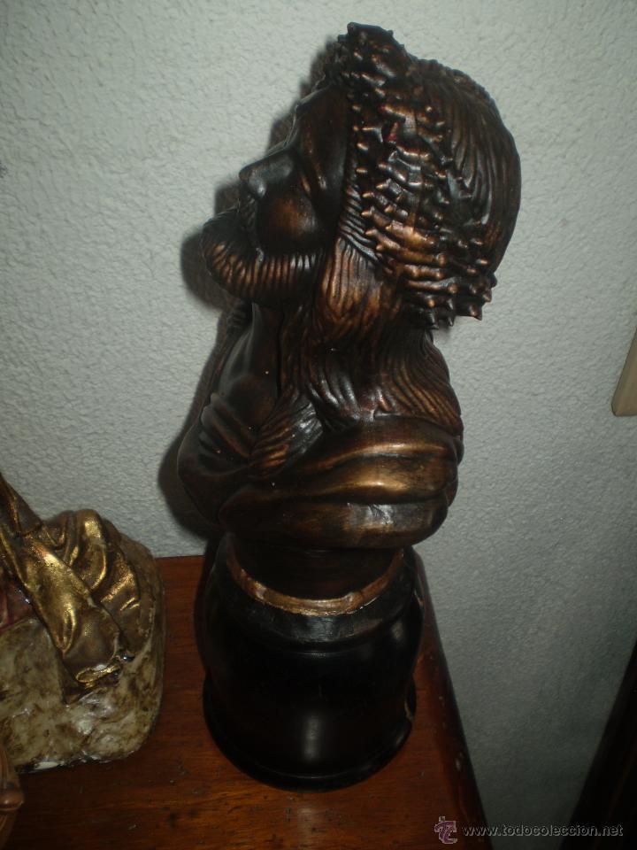 Antig&uuml;edades: BUSTO DE CRISTO DE ESTUCO - Foto 4