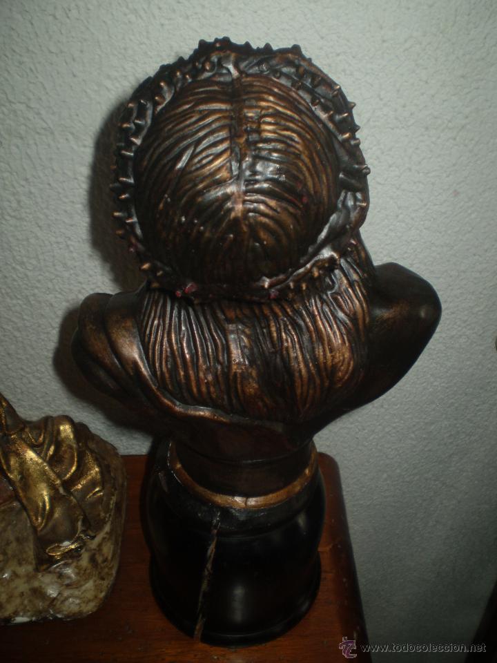 Antig&uuml;edades: BUSTO DE CRISTO DE ESTUCO - Foto 5
