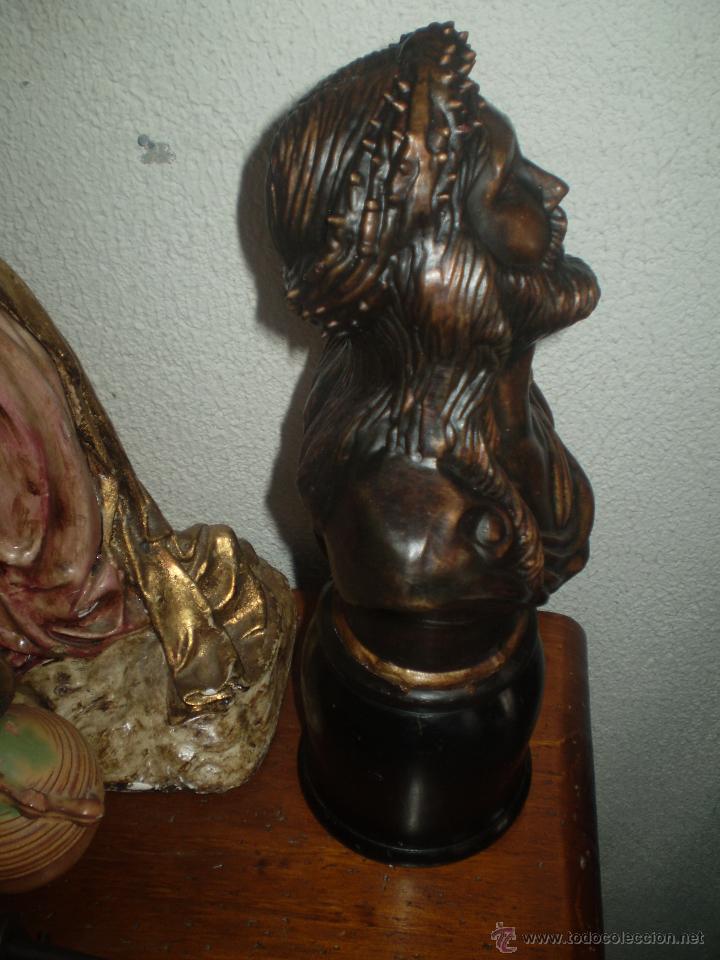 Antig&uuml;edades: BUSTO DE CRISTO DE ESTUCO - Foto 6