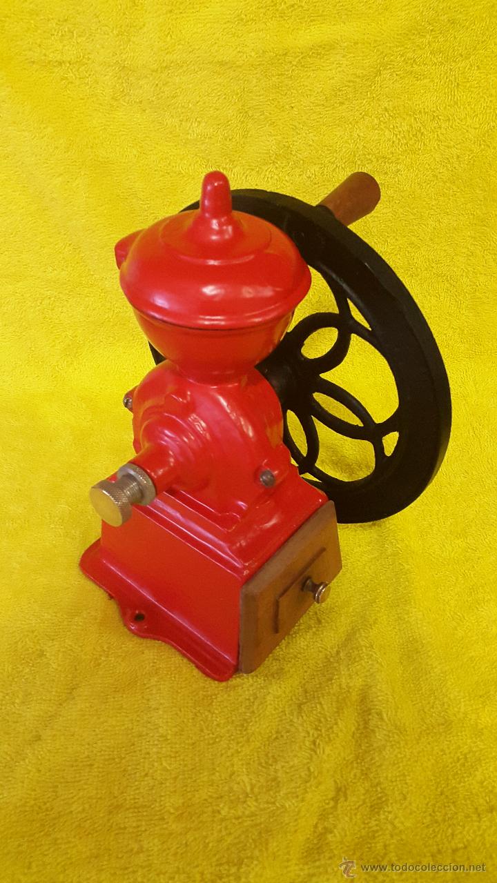 Antig&uuml;edades: ANTIGUO MOLINILLO DE DE CAFE MARCA PATENTADO - Foto 5