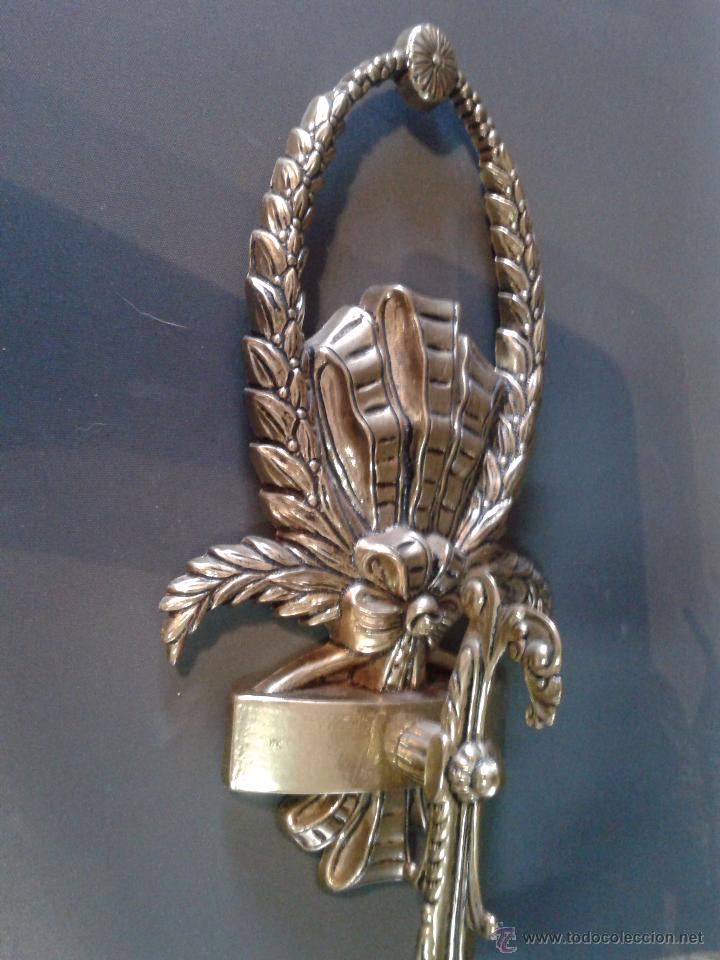 Antig&uuml;edades: APLIQUE DE PARED BRONCE - Foto 3