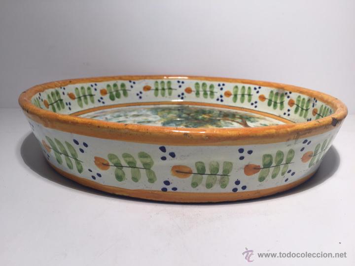 Antig&uuml;edades: PLATO DE CERAMICA ANTIGUO. - Foto 2