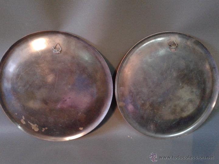 Antig&uuml;edades: PLATOS DE METAL - Foto 2