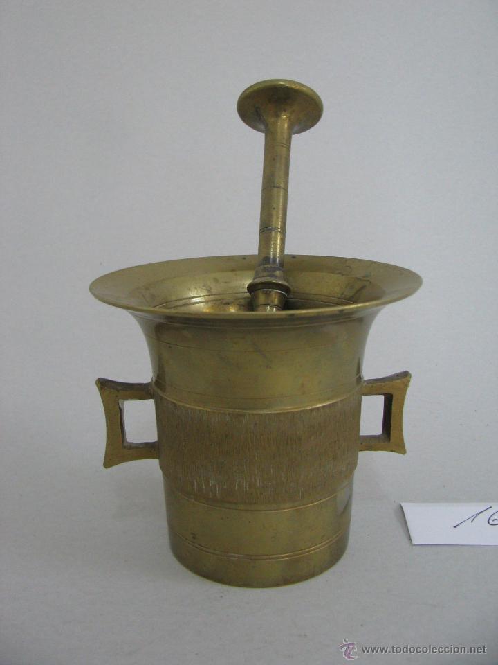 Antig&uuml;edades: ANTIGUO Y HERMOSO ALMIREZ BRONCE??? O LATON??? - Foto 1