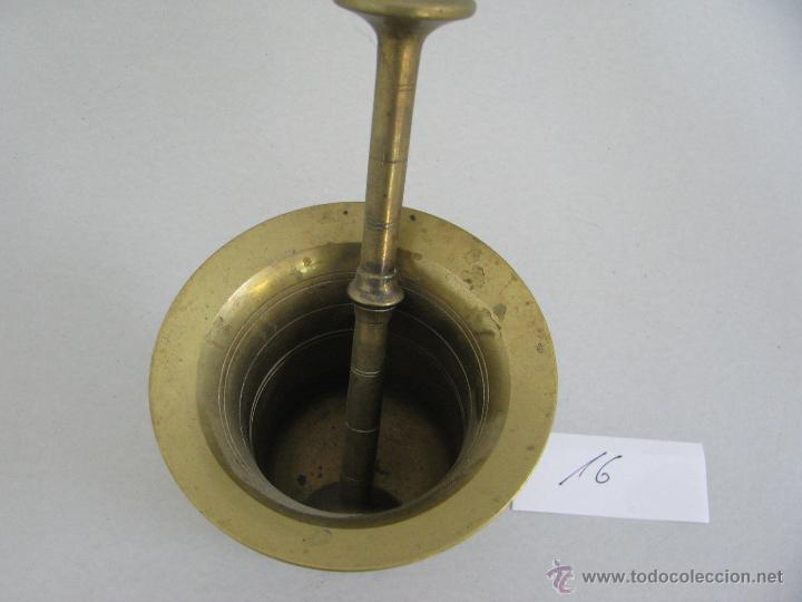 Antig&uuml;edades: ANTIGUO Y HERMOSO ALMIREZ BRONCE??? O LATON??? - Foto 2