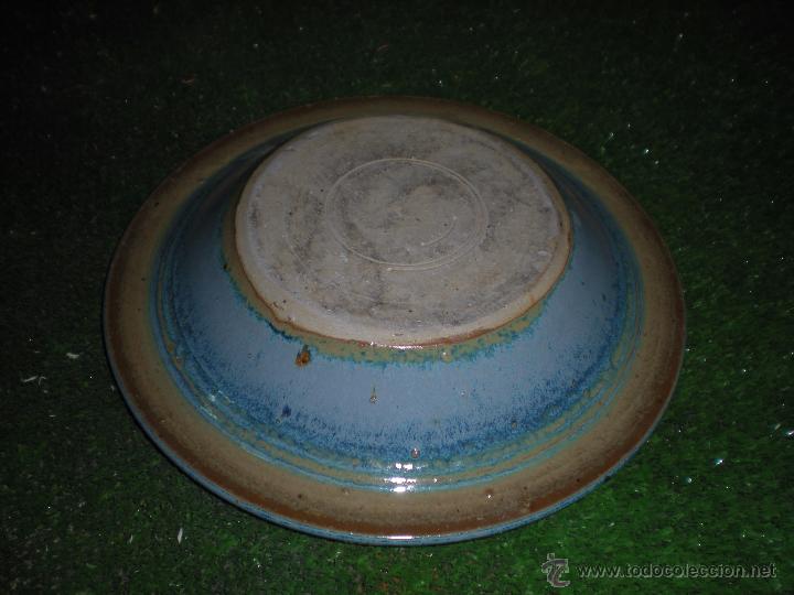 Antig&uuml;edades: Plato azul d 21x4cm - Foto 3