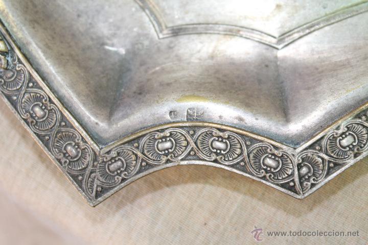 Antig&uuml;edades: recogemigas plateado antiguo - Foto 2