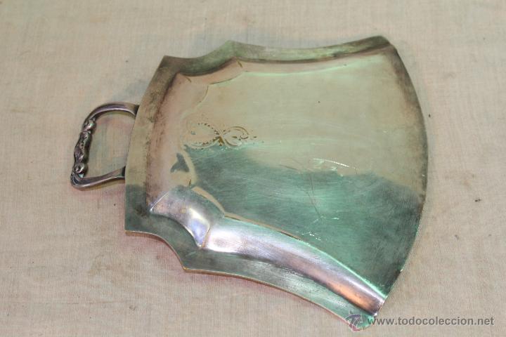 Antig&uuml;edades: recogemigas plateado antiguo - Foto 3