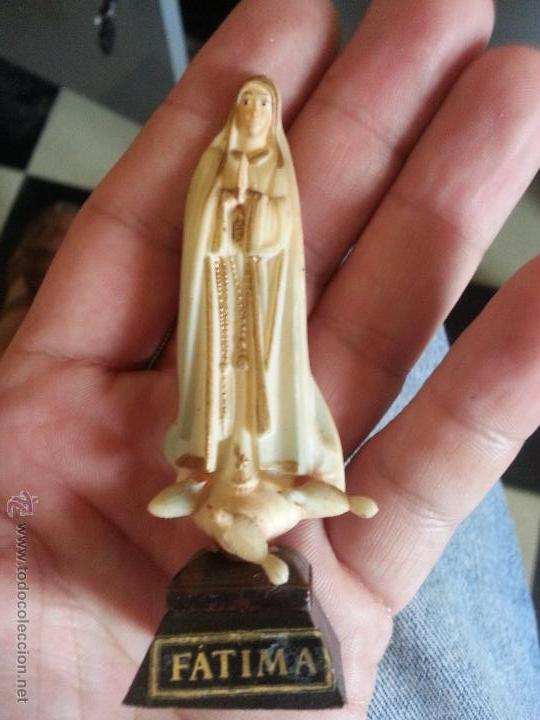 Antig&uuml;edades: PEQUE&Ntilde;A VIRGEN DE FATIMA PLASTICO - Foto 1