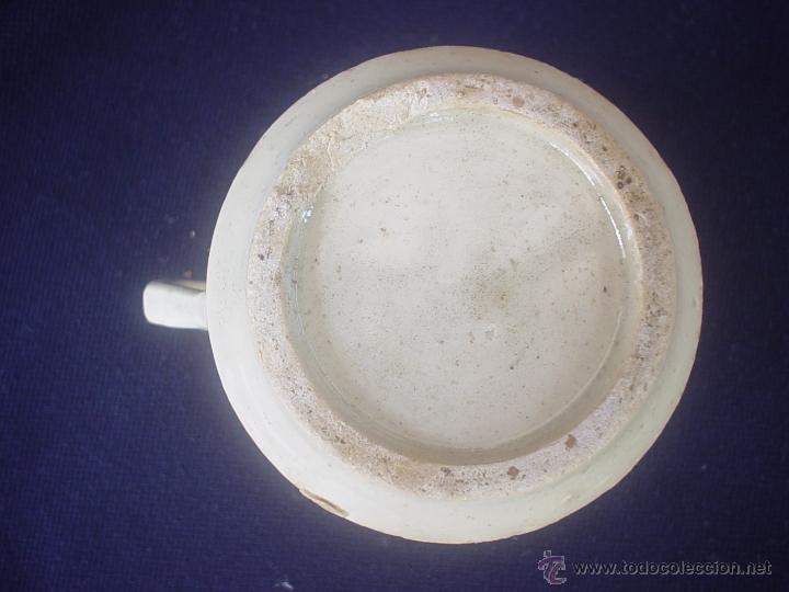 Antig&uuml;edades: TAZA CAF&Eacute; DECORADA A MANO - Foto 7