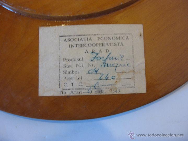 Antig&uuml;edades: Plato de madera de Rumania - Foto 3