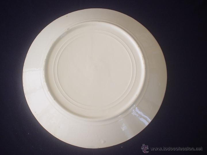 Antig&uuml;edades: PLATO CER&Aacute;MICA ESMALTADA - Foto 3