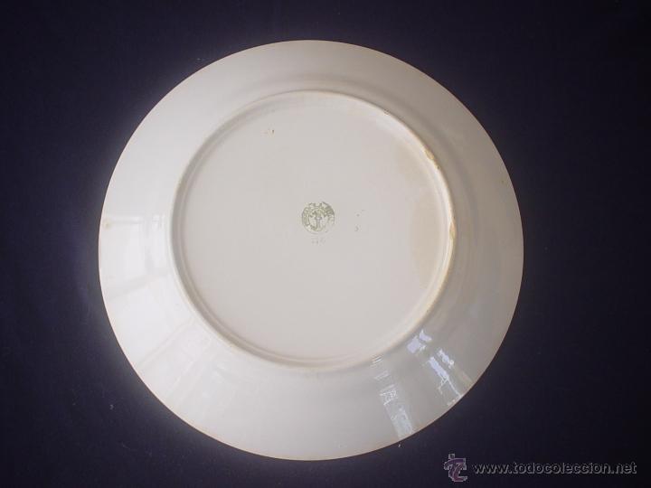 Antig&uuml;edades: PLATO CER&Aacute;MICA BLANCA - Foto 2