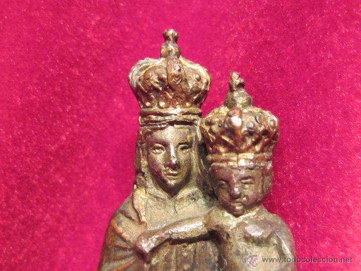 Antig&uuml;edades: virgen del pilar de calamina - Foto 1