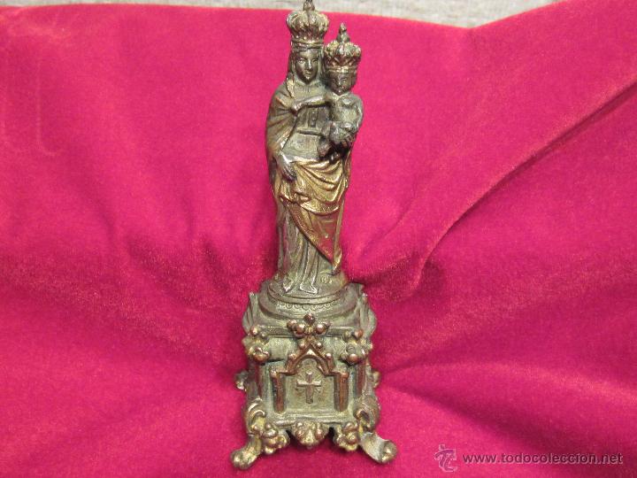 Antig&uuml;edades: virgen del pilar de calamina - Foto 2