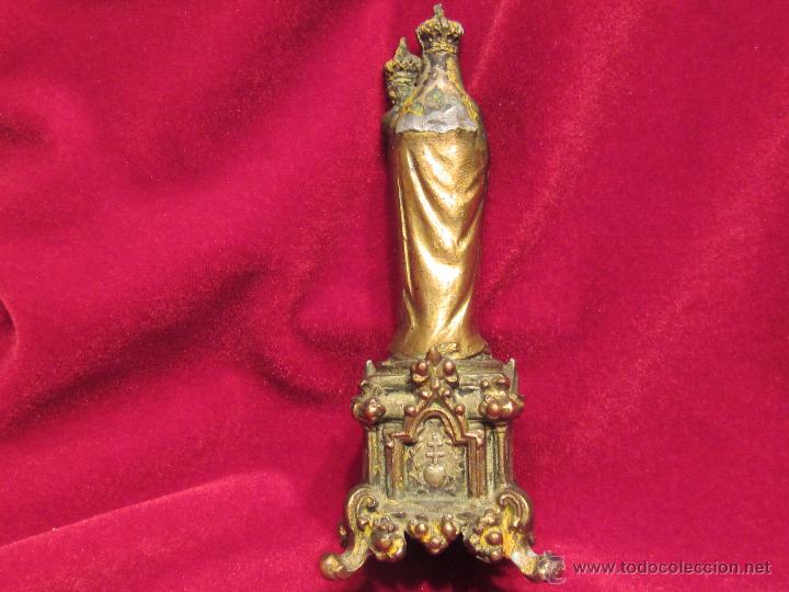 Antig&uuml;edades: virgen del pilar de calamina - Foto 5