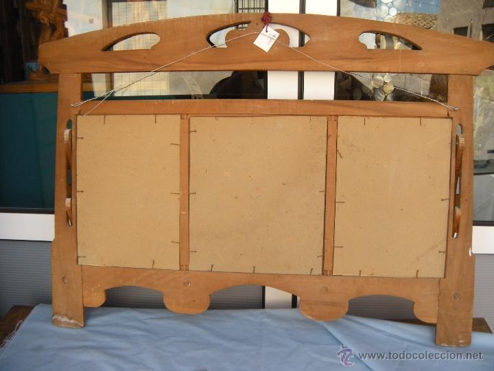 Antig&uuml;edades: ANTIGUO ESPEJO PERCHERO JUGUETERO - Foto 2