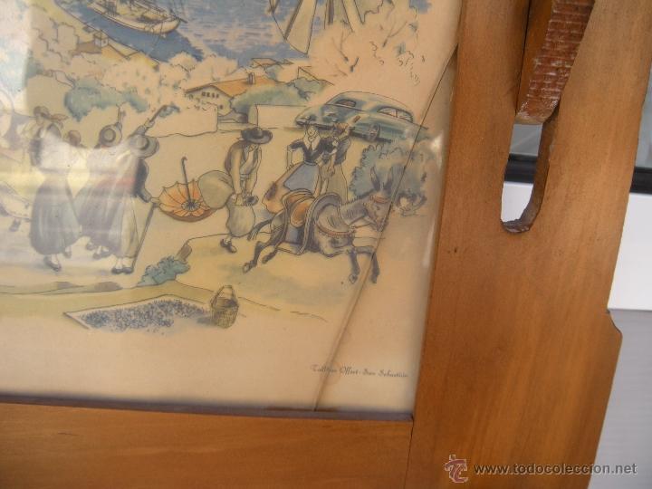 Antig&uuml;edades: ANTIGUO ESPEJO PERCHERO JUGUETERO - Foto 4