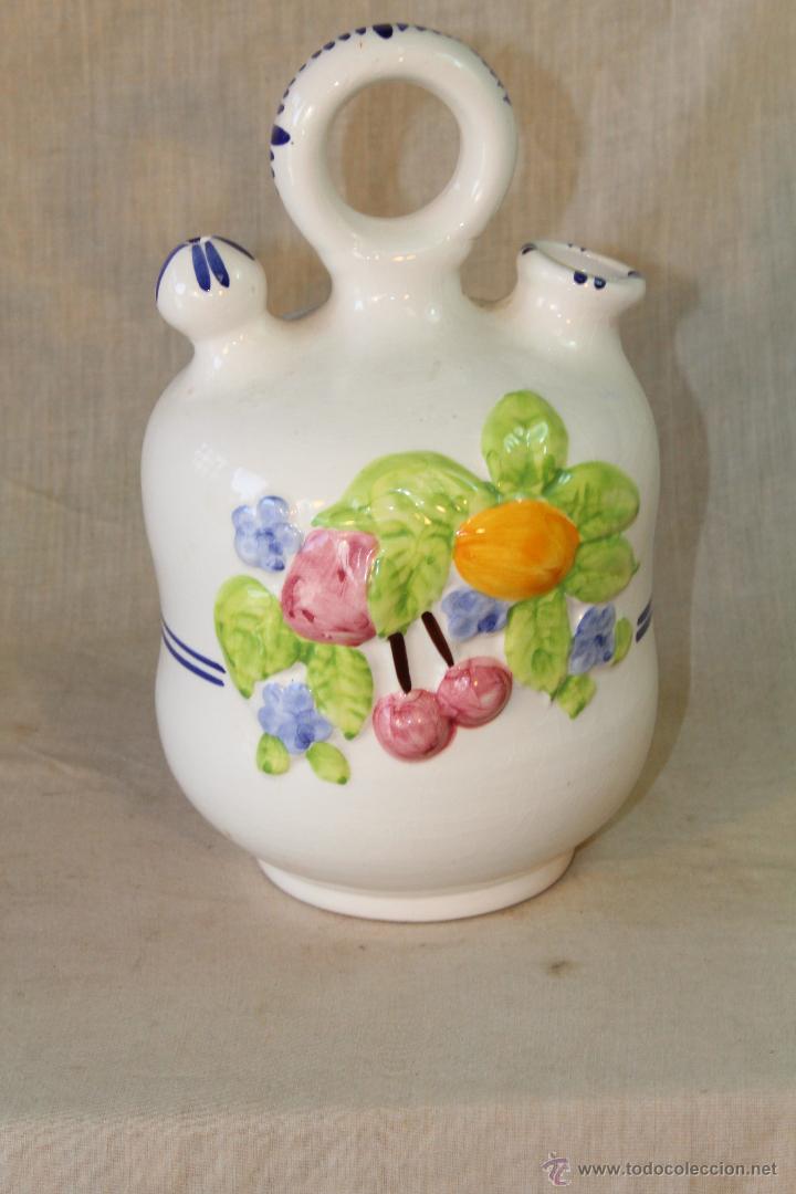 Antig&uuml;edades: botijo en ceramica - Foto 1