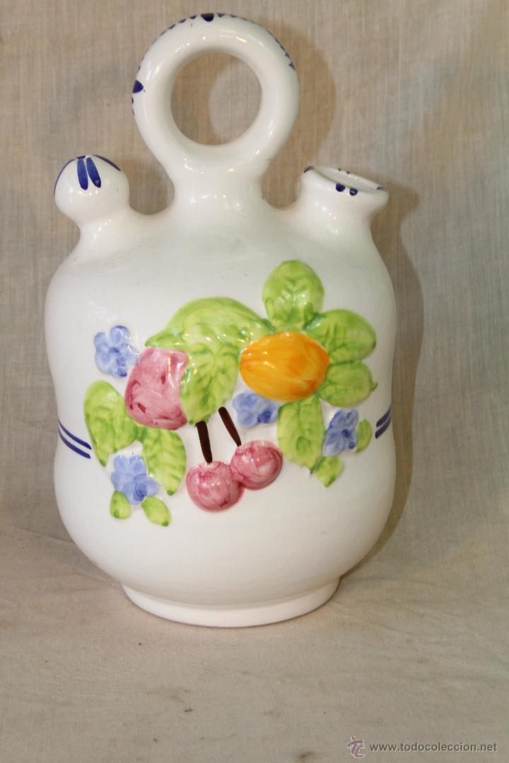 Antig&uuml;edades: botijo en ceramica - Foto 3