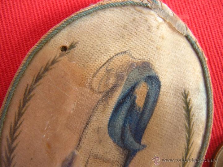 Antig&uuml;edades: ANTIGUO ESCAPULARIO DE SEDA - Foto 3