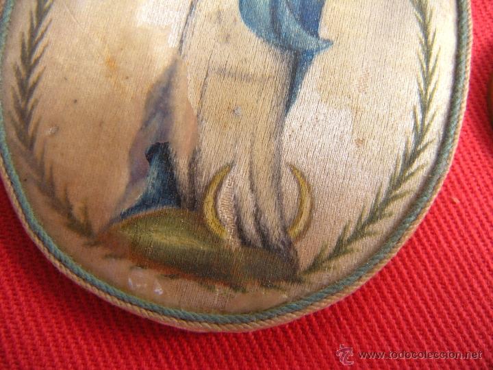 Antig&uuml;edades: ANTIGUO ESCAPULARIO DE SEDA - Foto 4