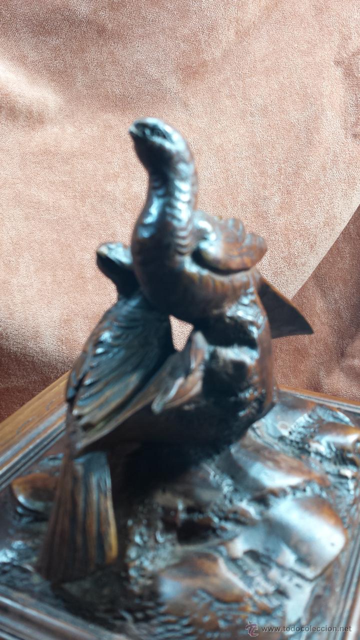 Antig&uuml;edades: JOYERO TALLA EN MADERA - Foto 12