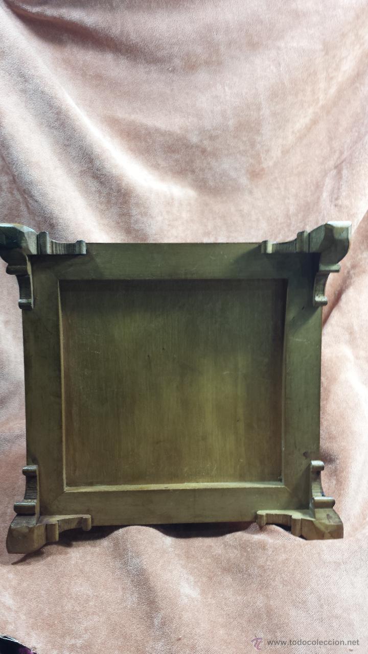 Antig&uuml;edades: JOYERO TALLA EN MADERA - Foto 13