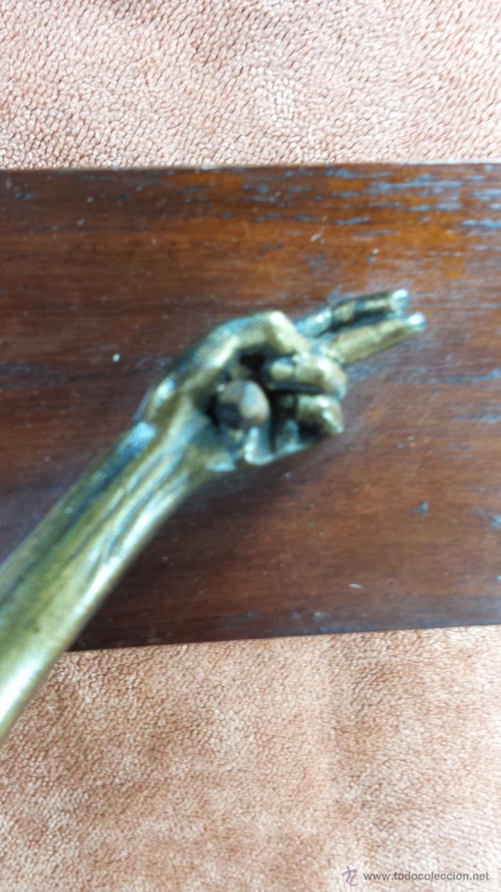 Antig&uuml;edades: CRUCIFICADO EN BRONCE - Foto 4