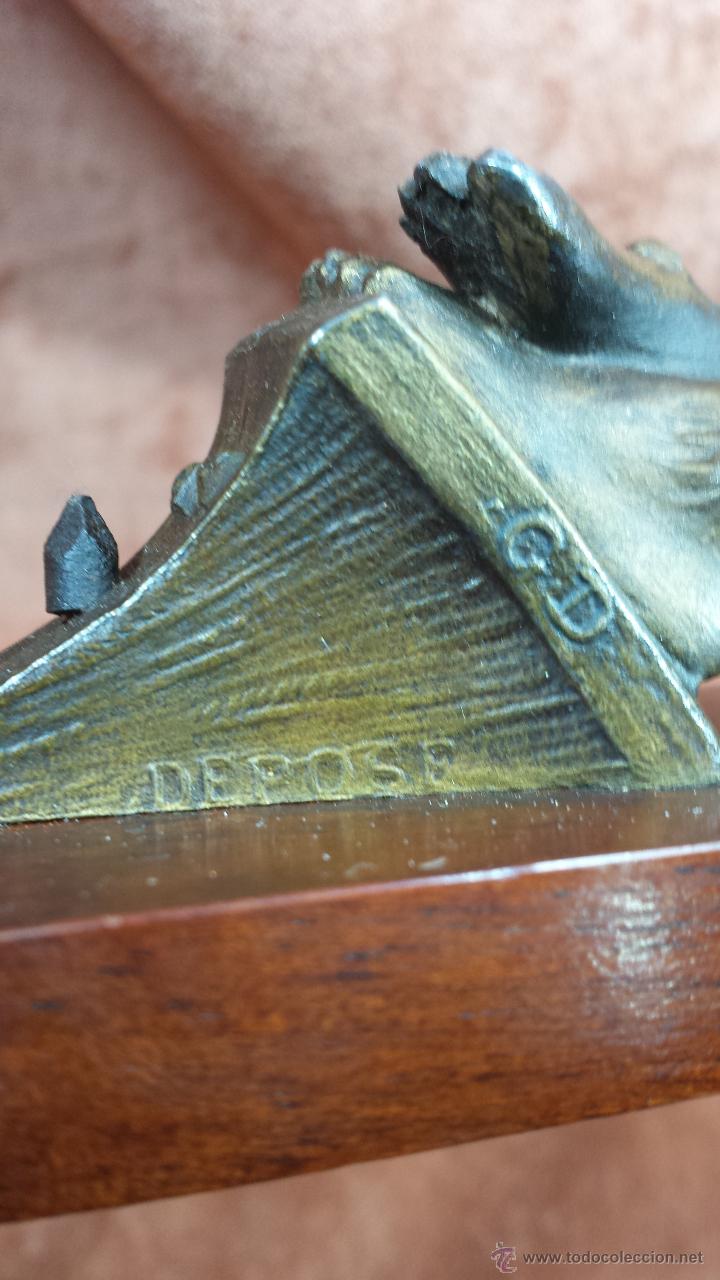 Antig&uuml;edades: CRUCIFICADO EN BRONCE - Foto 8