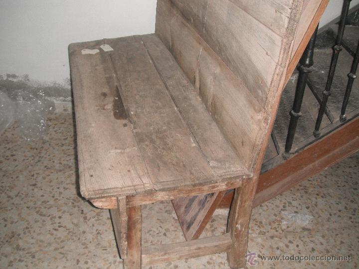 Antig&uuml;edades: BANCO RUSTICO - Foto 2