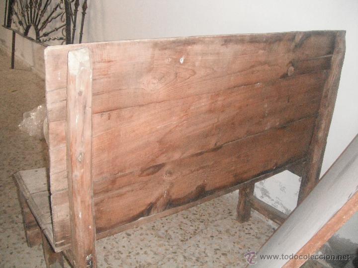 Antig&uuml;edades: BANCO RUSTICO - Foto 3