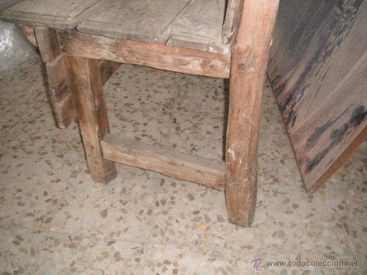 Antig&uuml;edades: BANCO RUSTICO - Foto 4