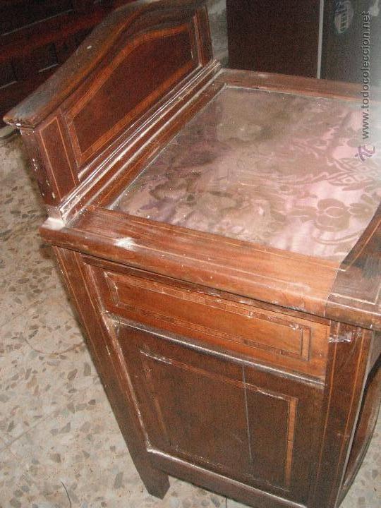 Antig&uuml;edades: MESILLA DE MARQUETERA - Foto 4