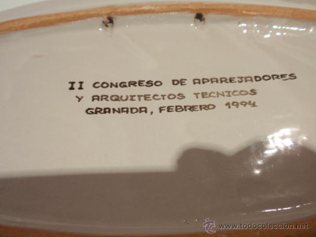 Antig&uuml;edades: BANDEJA - CER&Aacute;MICA DE GRANADA 1994 - Foto 3