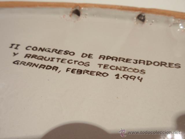 Antig&uuml;edades: BANDEJA - CER&Aacute;MICA DE GRANADA 1994 - Foto 4