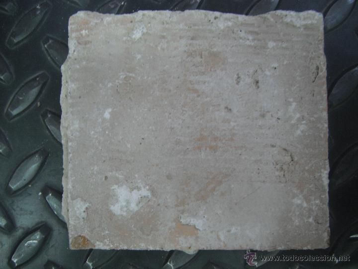 Antig&uuml;edades: AZULEJO CUERDA SECA - Foto 2