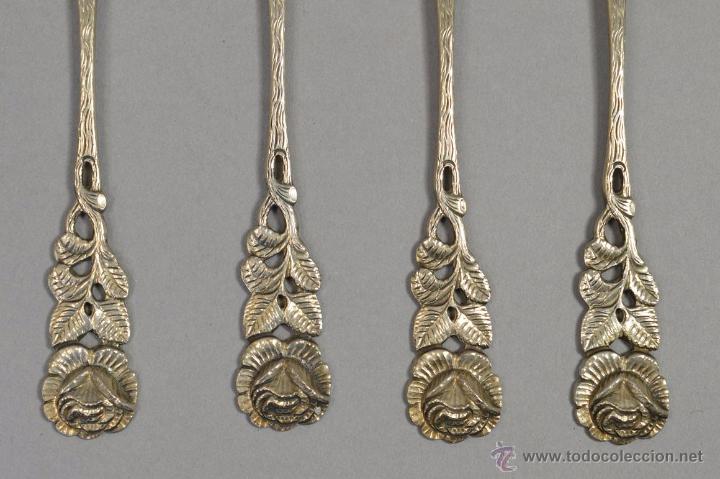 Antig&uuml;edades: Conjunto tenedores de plata. - Foto 3