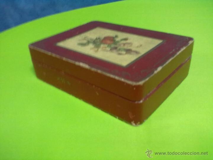 Antig&uuml;edades: CAJA MADERA ROJA - Foto 3