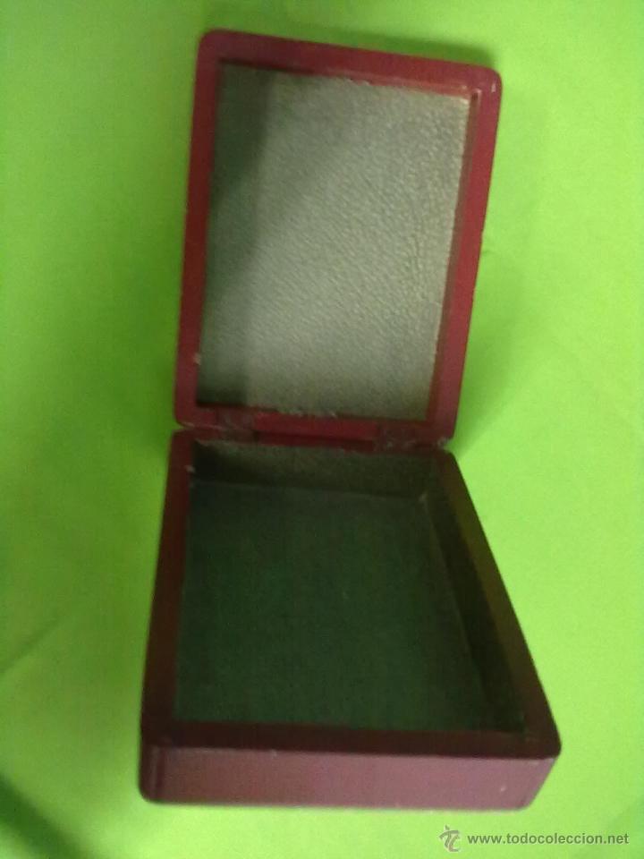 Antig&uuml;edades: CAJA MADERA ROJA - Foto 5