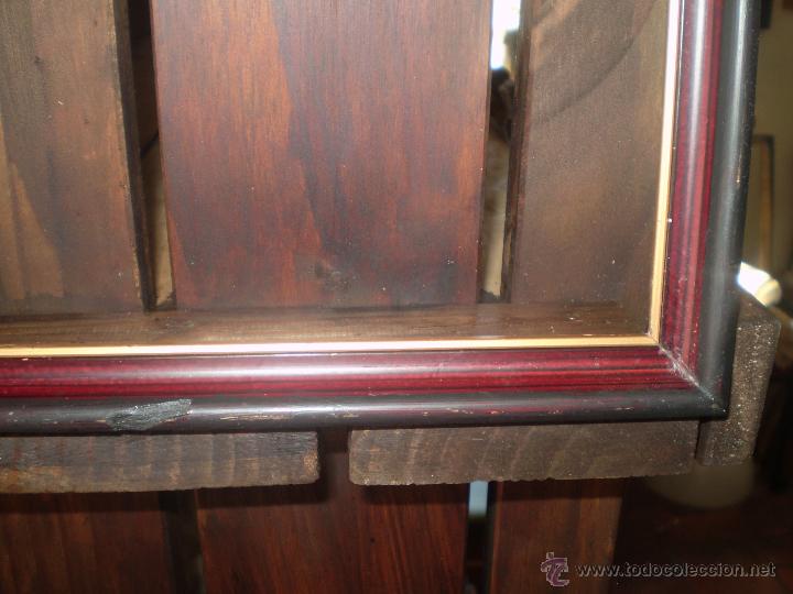 Antig&uuml;edades: MARCO NEGRO Y RIBETE DORADO - Foto 2