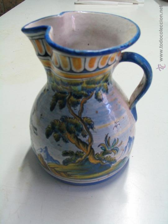 Antig&uuml;edades: jarra talavera Niveiro - Foto 2