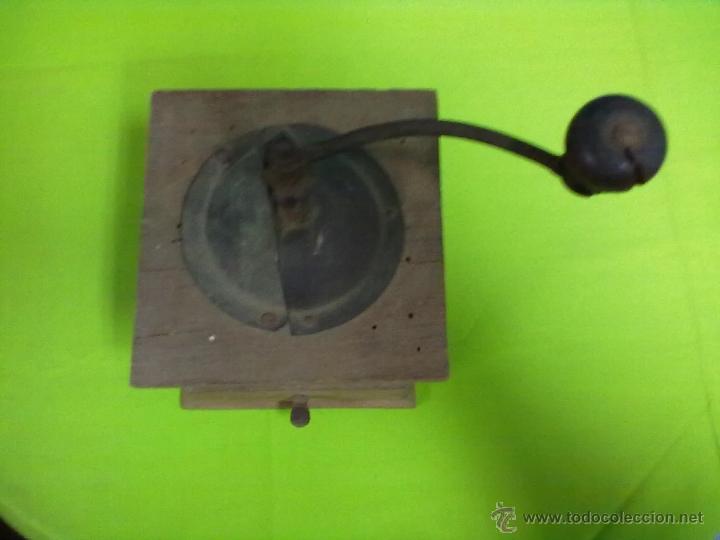 Antig&uuml;edades: MOLINILLO CAFE MADERA MUTZIG FRAMON - Foto 2