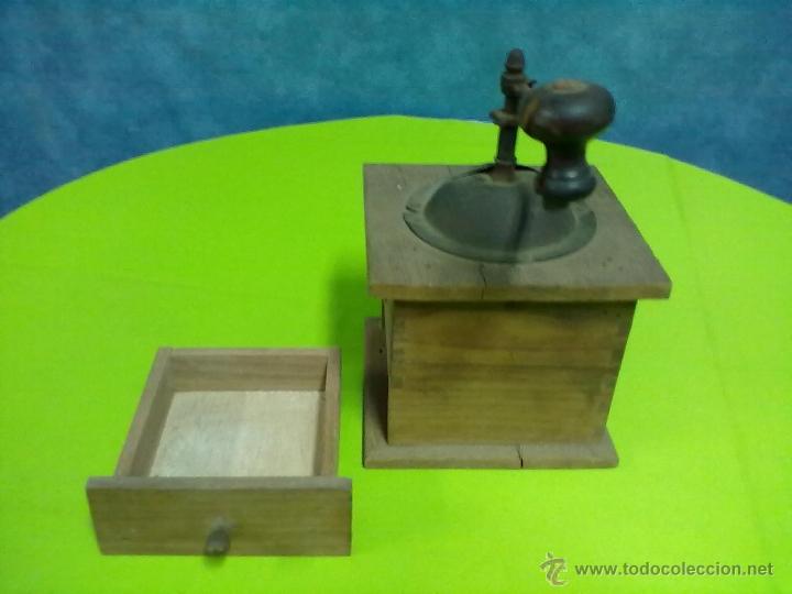 Antig&uuml;edades: MOLINILLO CAFE MADERA MUTZIG FRAMON - Foto 3