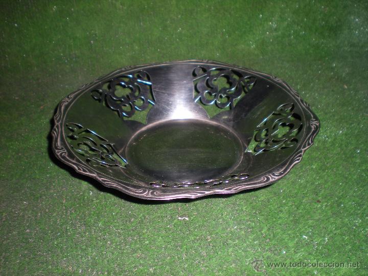Antiques: Fuente acero inoxidable 26x5cm