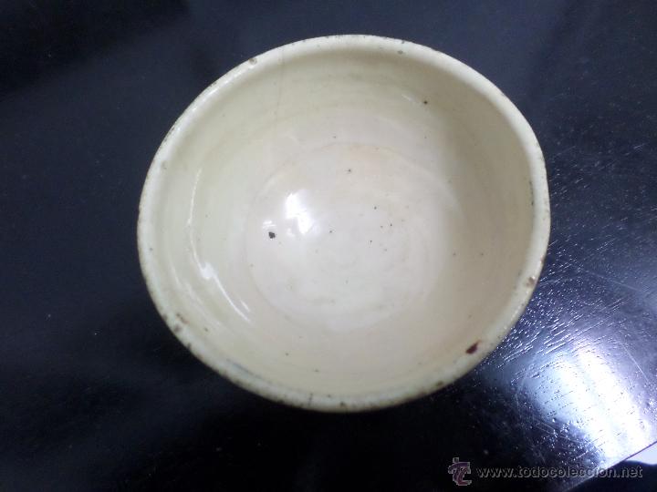 Antig&uuml;edades: CUENCO DE CERAMICA ANTIGUO - Foto 4