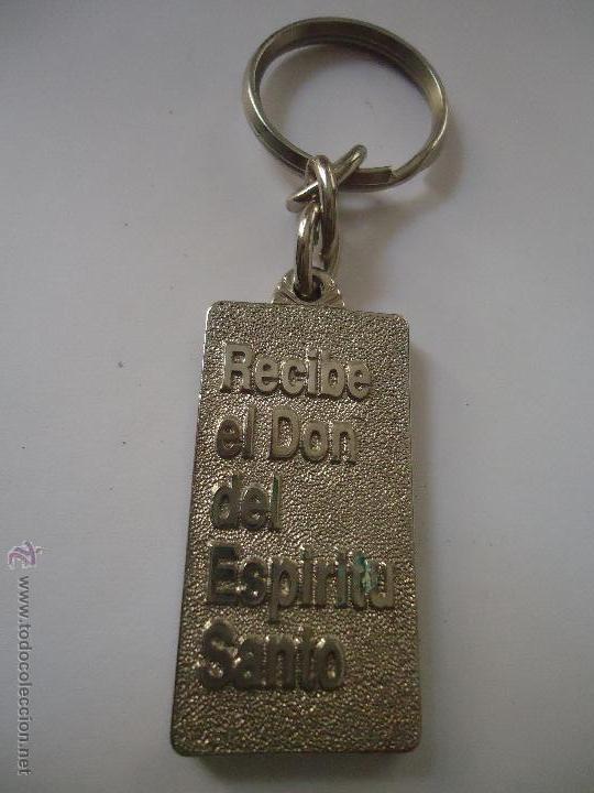 Antig&uuml;edades: llavero religioso - Foto 2